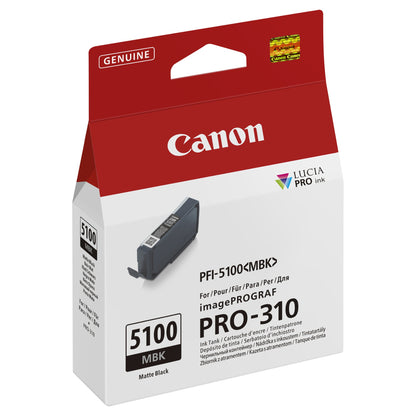 CANON PFI-5100 SERIES Matte Black ink tank