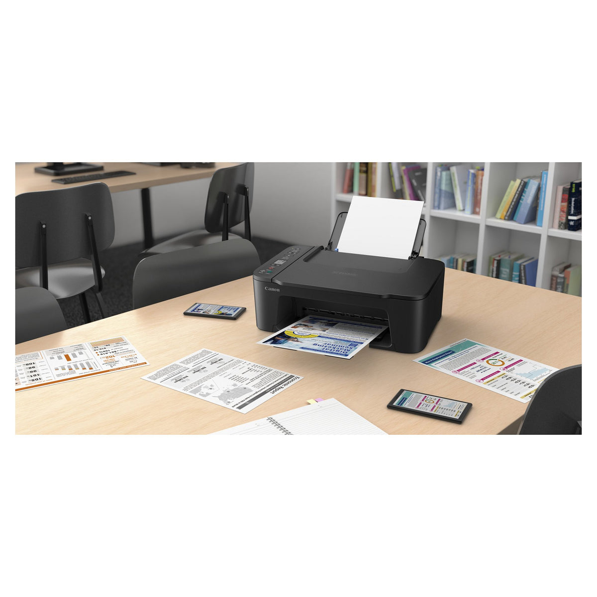 Canon PIXMA TS3750i 3in1 Tintenstrahl-Multifunktionsdrucker - A4, Drucker, Scanner, Kopierer, USB, WLAN, Duplex