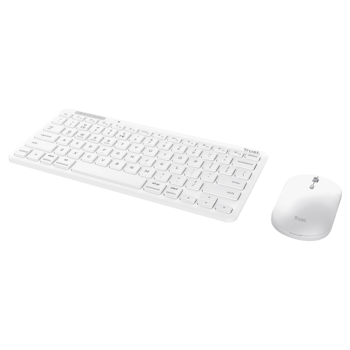 Trust Lyra Wireless Keyboard & Mouse White DE