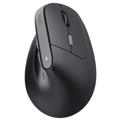 Trust Bayo II ergonomisch - Rechargeable - Rechtshänder - kabellos - schwarz
