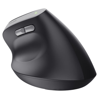 Trust Bayo II ergonomisch - Rechargeable - Rechtshänder - kabellos - schwarz