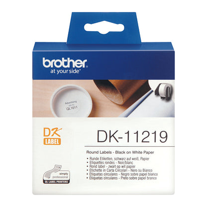 Brother Versandetiketten DK-11219 (1.200 St.), wei 12 mm