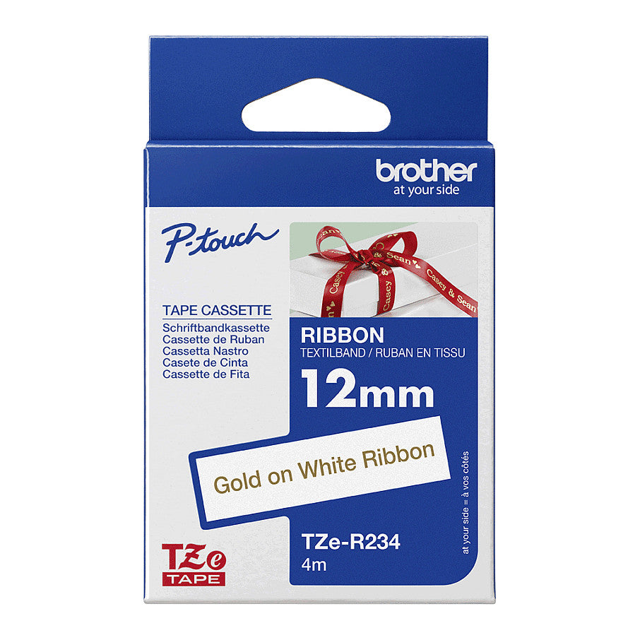 BROTHER TZe-R234 P-touch textiles Schriftband 4m