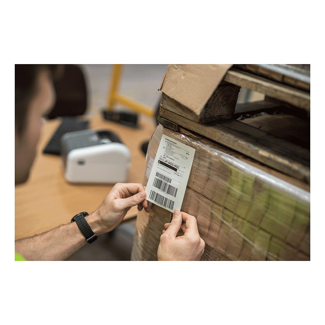 BROTHER LABEL 102MM X 152MM(PACK OF 8) LABEL 102MM X 152MM