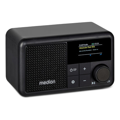 Medion LIFE® S66822 Tragbares DAB+ Radio schwarz