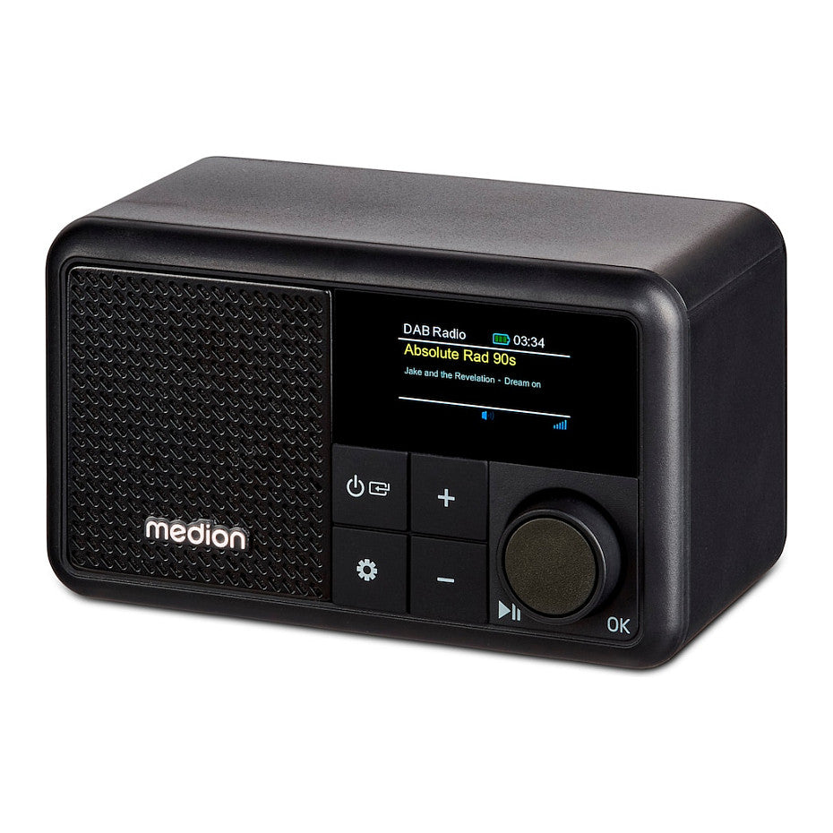 Medion LIFE® S66822 Tragbares DAB+ Radio schwarz