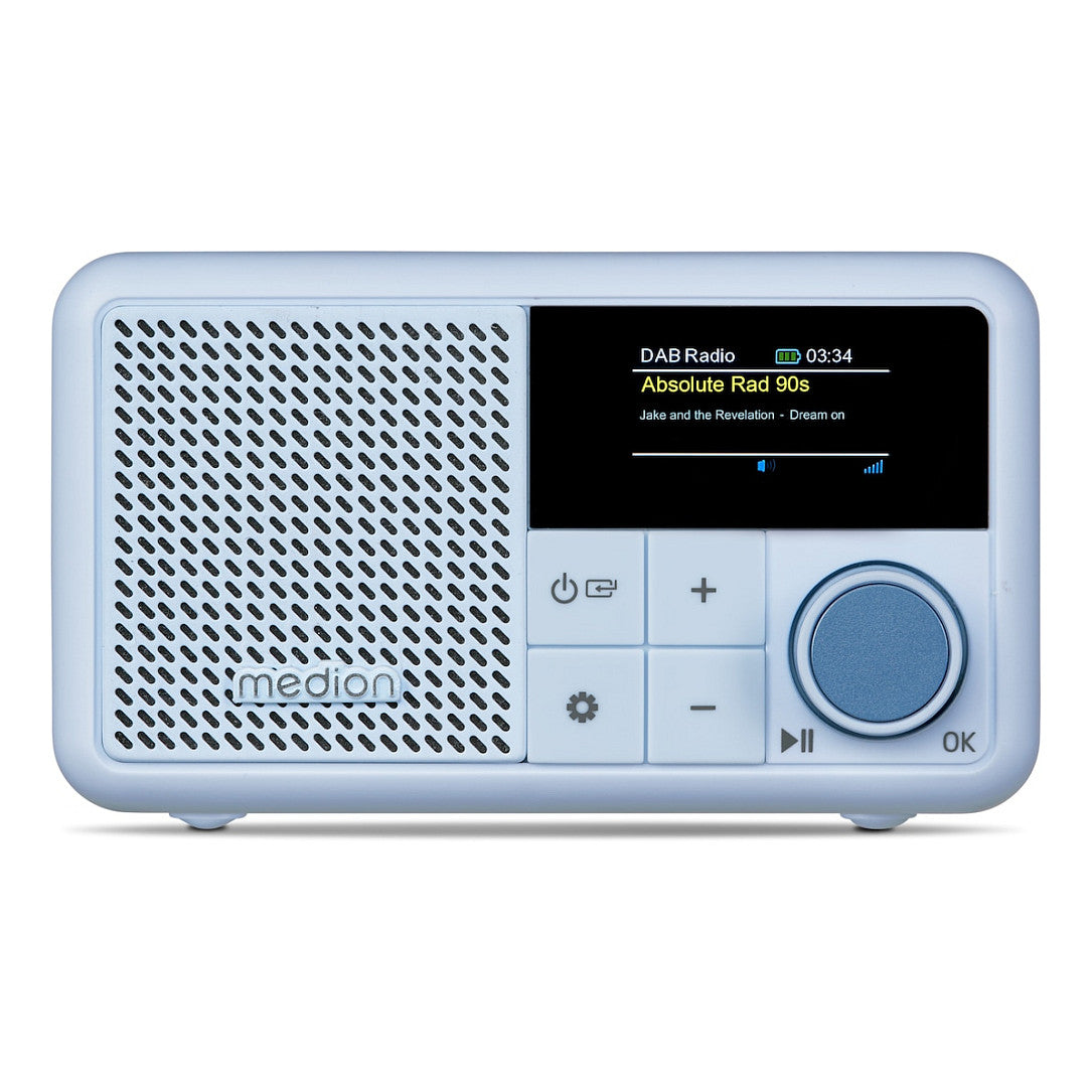 Medion LIFE® S66822 Tragbares DAB+ Radio blau