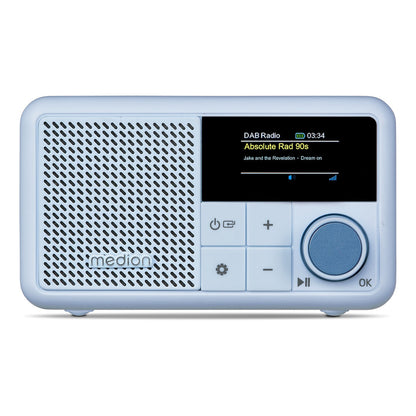 Medion LIFE® S66822 Tragbares DAB+ Radio blau