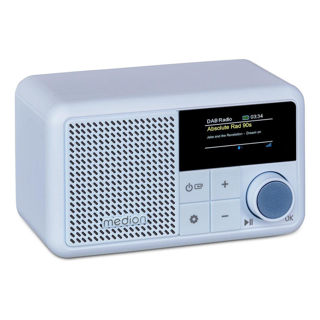 Medion LIFE® S66822 Tragbares DAB+ Radio blau