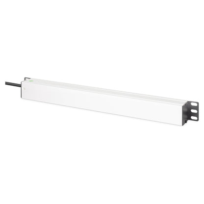 DIGITUS Steckdosenleiste 7-fach 19" Alu. 1HE 2m schwarz