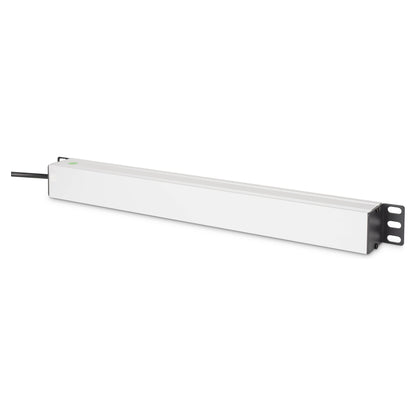 DIGITUS Steckdosenleiste 9-fach 19" Alu. 1HE 2m schwarz