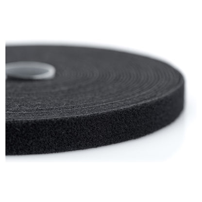 DIGITUS Klettbandrolle 10x15x2,6mm schwarz