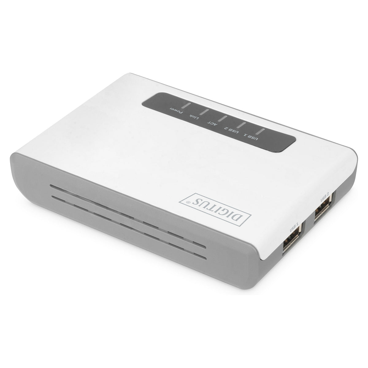 DIGITUS 2-Port USB2.0 Wireless Multif. Netw.Server,300Mbps