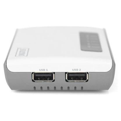 DIGITUS 2-Port USB2.0 Wireless Multif. Netw.Server,300Mbps