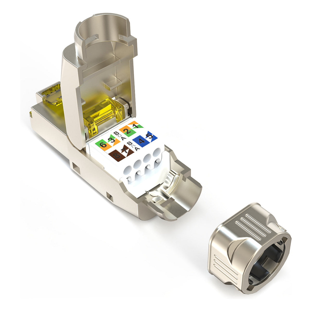 DIGITUS Feldstecker CAT 6A geschirmt