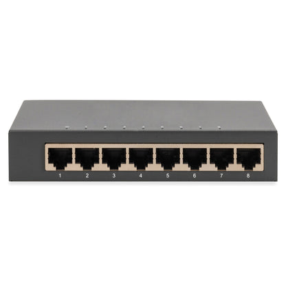 Digitus 8-Port Gigabit (schwarz)