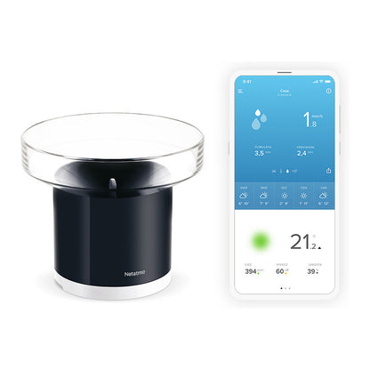 Netatmo Smarter Regenmesser für Wetterstation