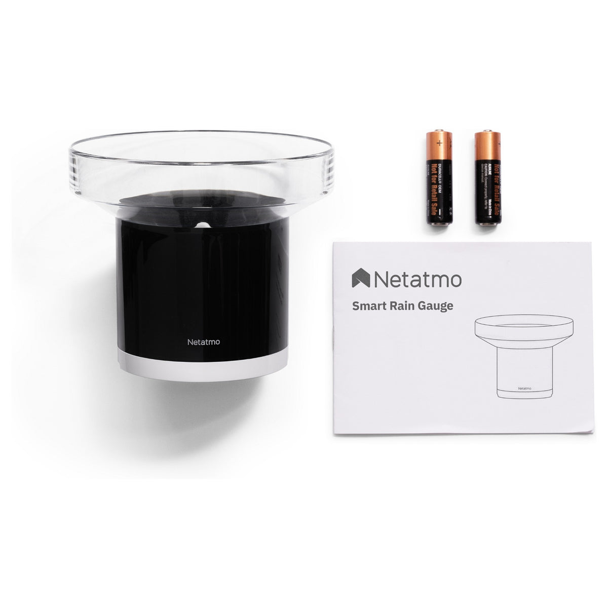 Netatmo Smarter Regenmesser für Wetterstation