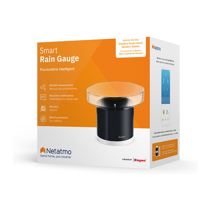 Netatmo Smarter Regenmesser für Wetterstation