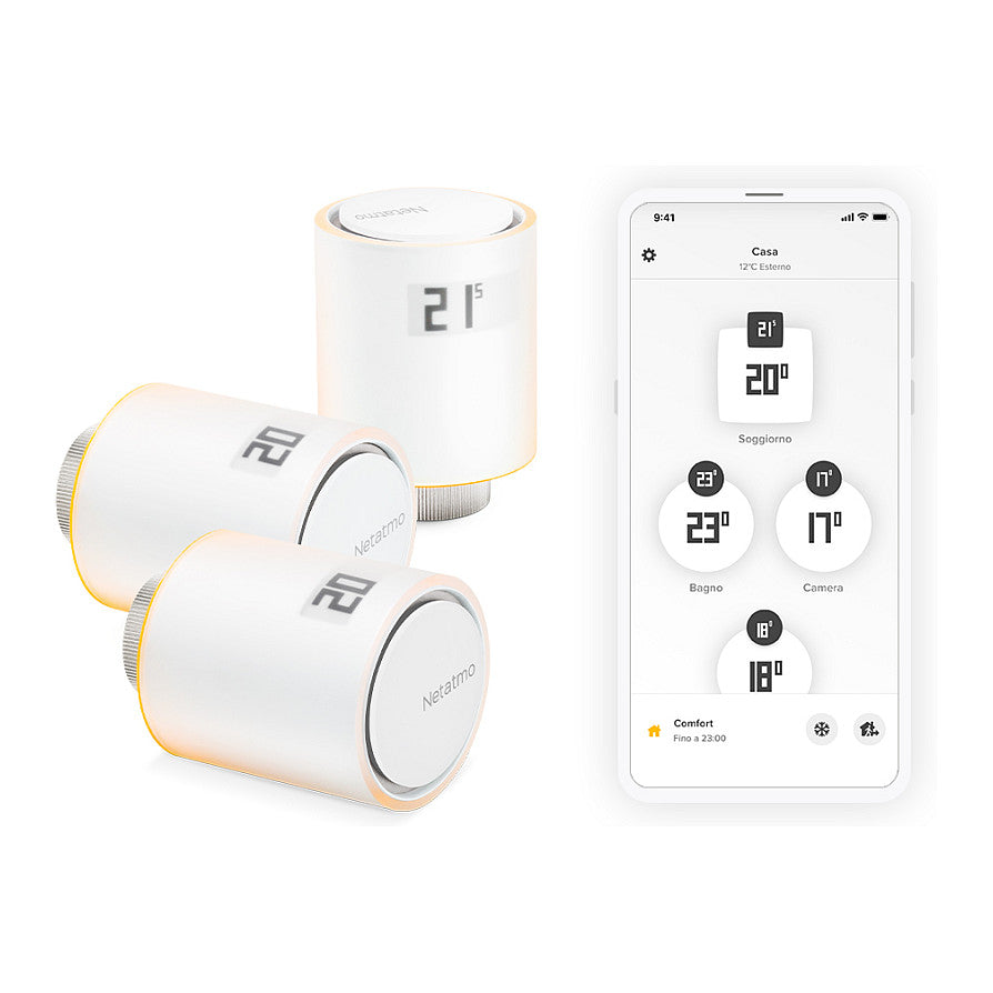 Netatmo 3 Zusätzliche Heizkörperthermostate