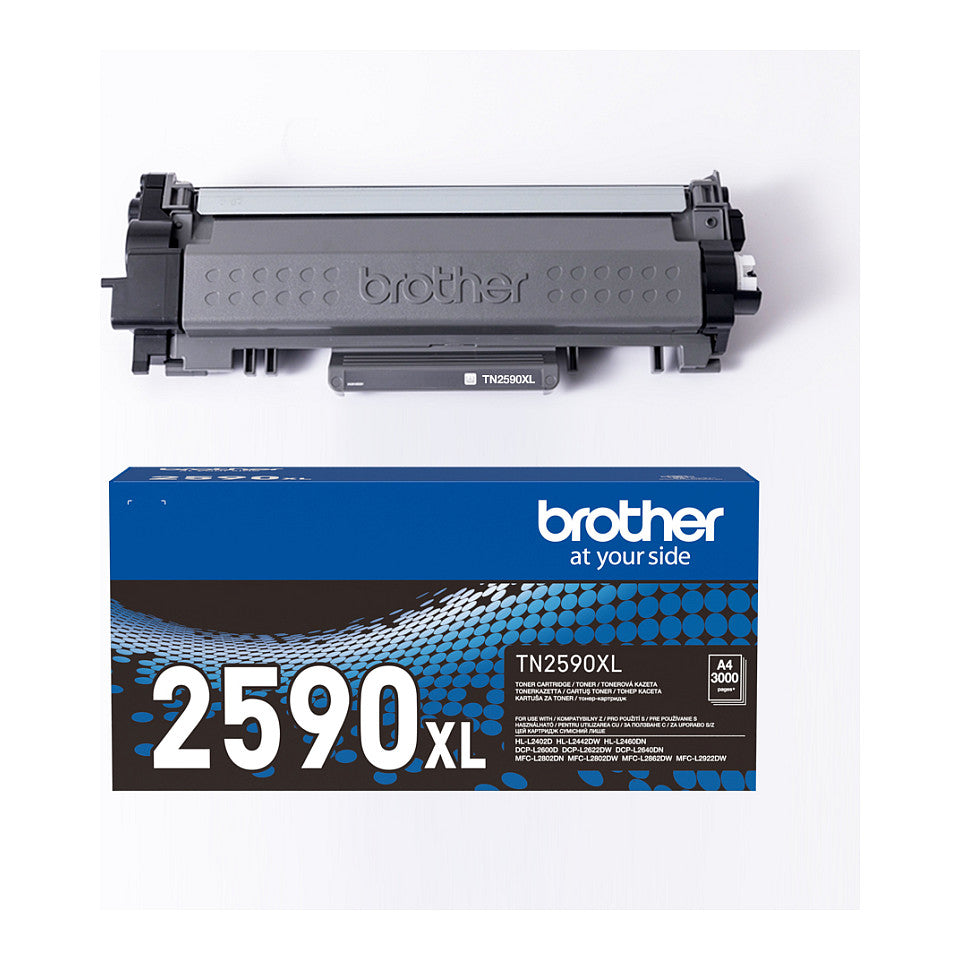 Brother TN2590XL - Schwarz - original - Box - Tonerpatrone - fr Brother MFC-L2922DW