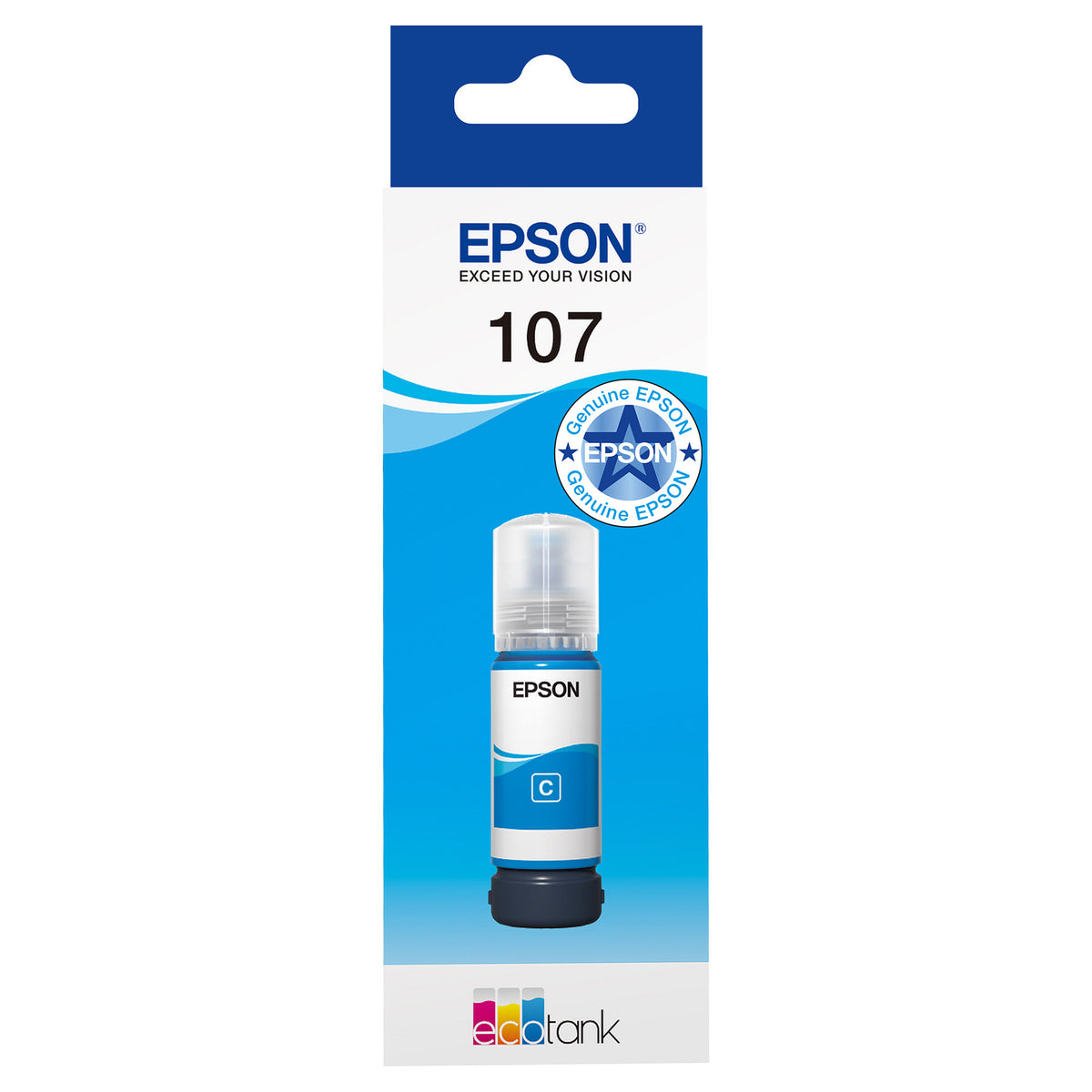 Epson Tintenflasche 107 Cyan (70ml)