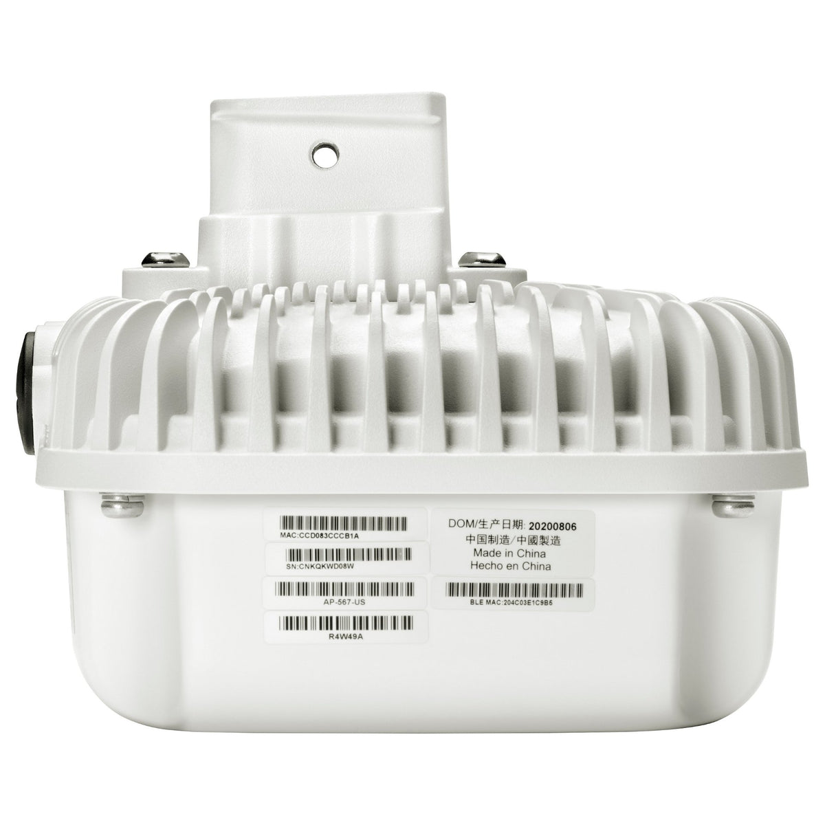 HPE Aruba AP-567 Access Point RW 802.11ax Dual 2x2:2 Radio Integrated Directional Antna Outdoor