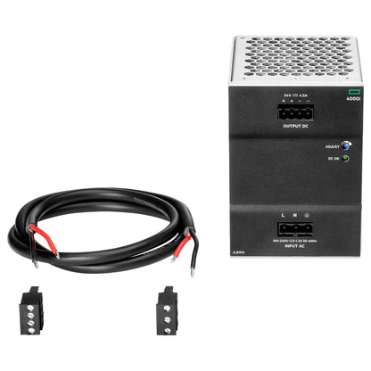 HPE Aruba 4000i POE 54VDC 240W 100-240VAC DIN Power Supply