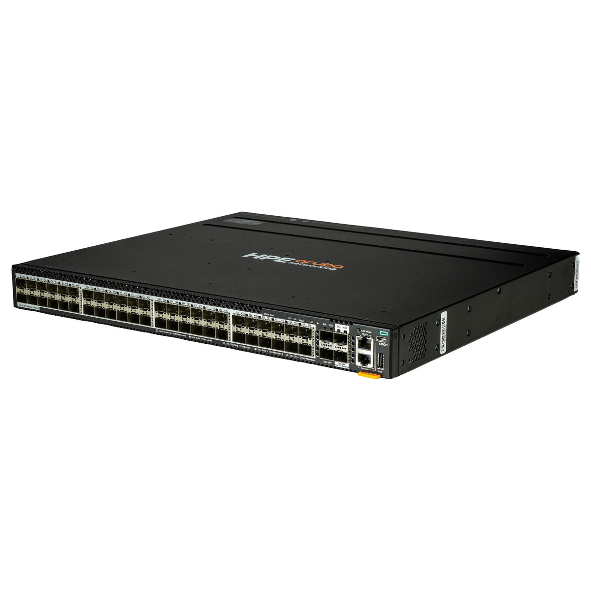 HPE Aruba Networking CX 6300M 48p SFP 1G 2p SFP56 50G 2p SFP28 25G MACsec Switch