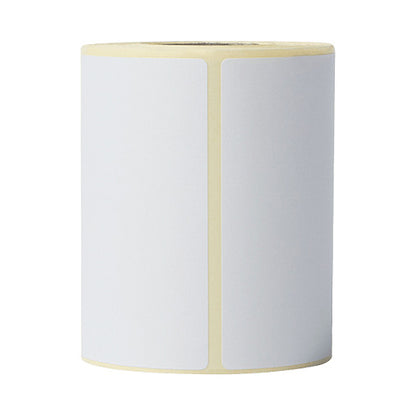 Einzeletikettenrolle Brother weiss 76x44mm 400St./Rolle 8er