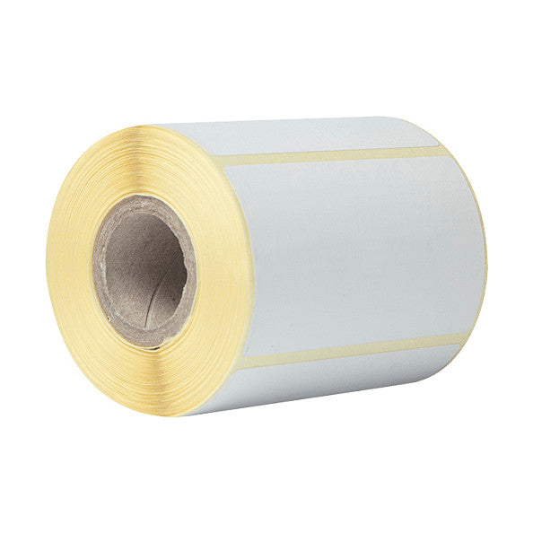 Einzeletikettenrolle Brother weiss 76x44mm 400St./Rolle 8er