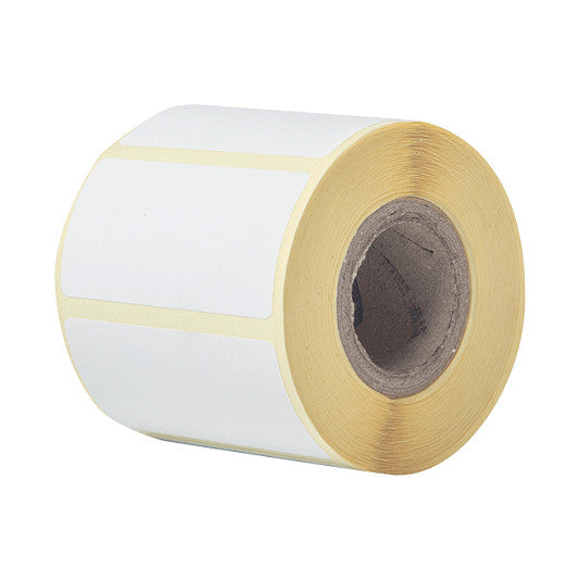 Einzeletikettenrolle Brother weiß 51x26mm 500St/Rolle 12er