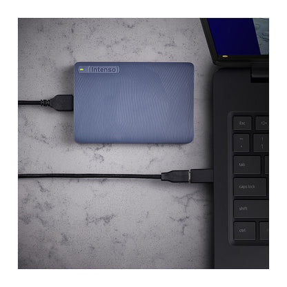 2TB Intenso Memory Safe 2 TB, Externe Festplatte (blau, extern, USB-A 3.2 Gen 1 (5 Gbit/s))