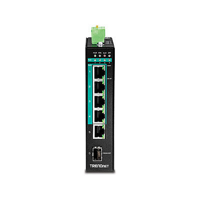 TRENDnet Industrie Switch 5 Port Gbit Unman. L2 PoE+ Metall