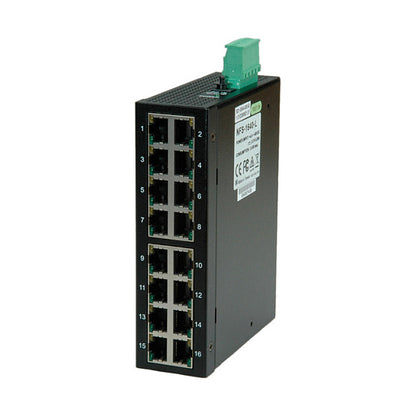 ROLINE Industrie Switch 16x RJ-45, unmanaged