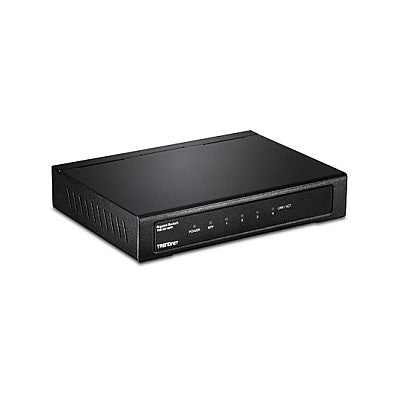 TRENDnet TEG-S51SFP Gigabit Ethernet (10/100/1000) Schwarz Netzwerk Switch