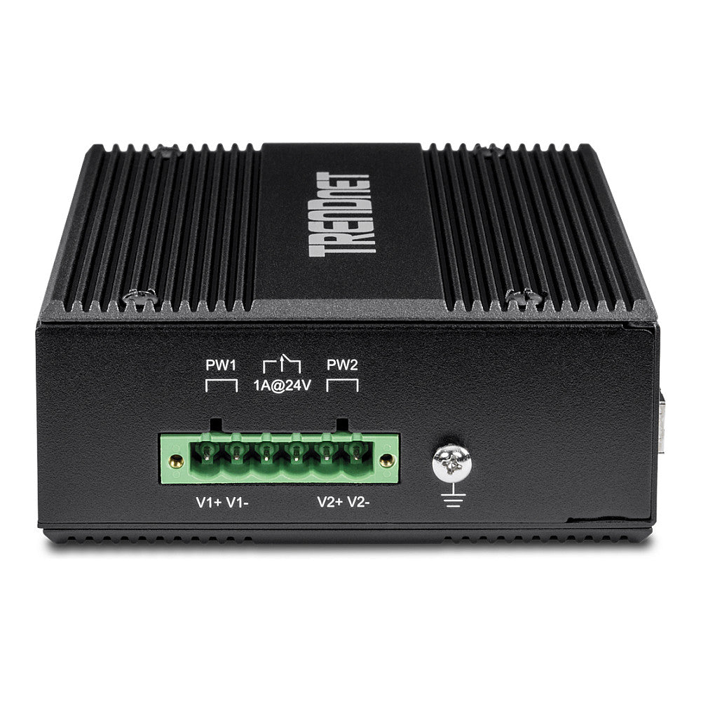 TRENDnet TI-PG80B 8-Port PoE+ Switch Industrial Gigabit DIN-Rail (24-56V)