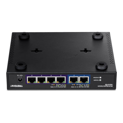 TRENDnet TEG-S762 6-Port 10G Switch, schwarz