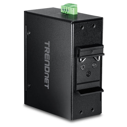 TRENDnet TI-PGLC80 8-Port Gigabit PoE+ Industrial DIN-Rail Mini Switch