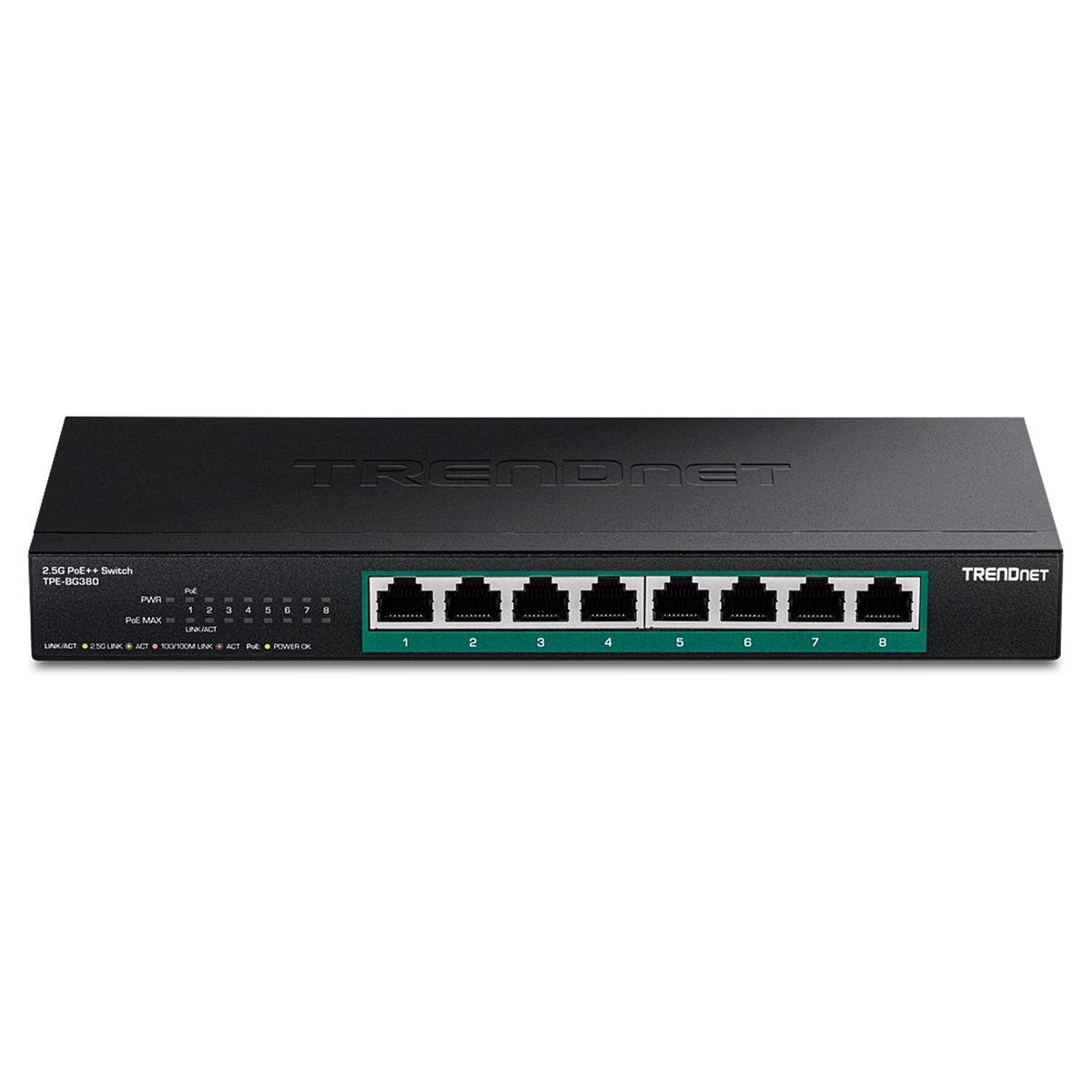 TRENDnet TPE-BG380 Switch 8-Port 2.5G PoE++