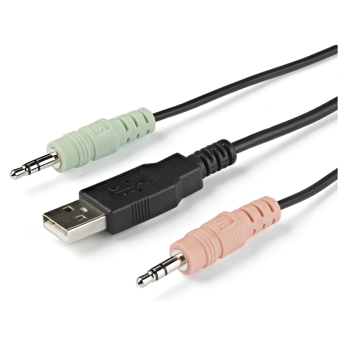STARTECH.COM 2 Port HDMI KVM Switch with 4 Foot Built-In Cables - OS Independent - Support for 3.5mm Audio - USB 4K 60Hz