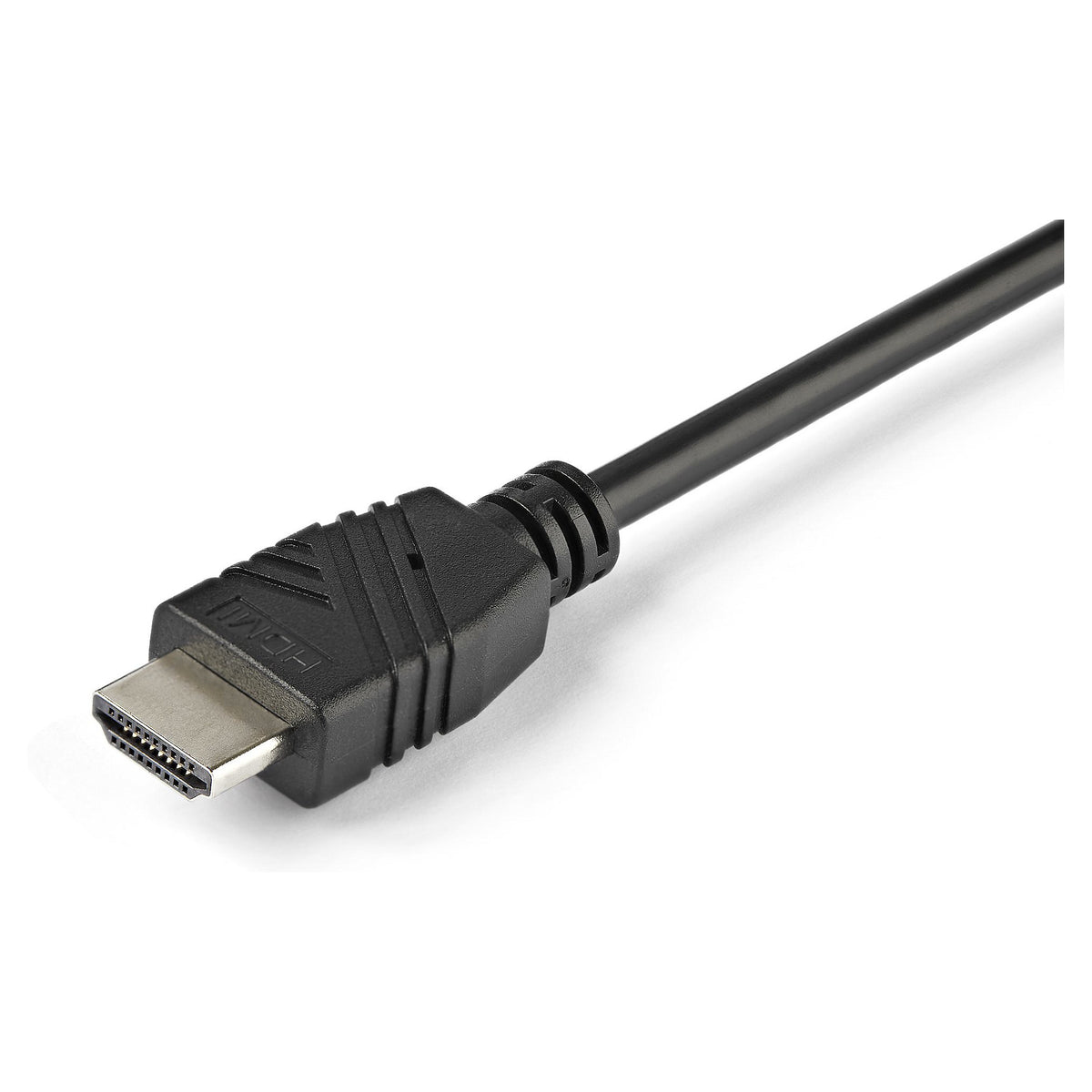 STARTECH.COM 2 Port HDMI KVM Switch with 4 Foot Built-In Cables - OS Independent - Support for 3.5mm Audio - USB 4K 60Hz