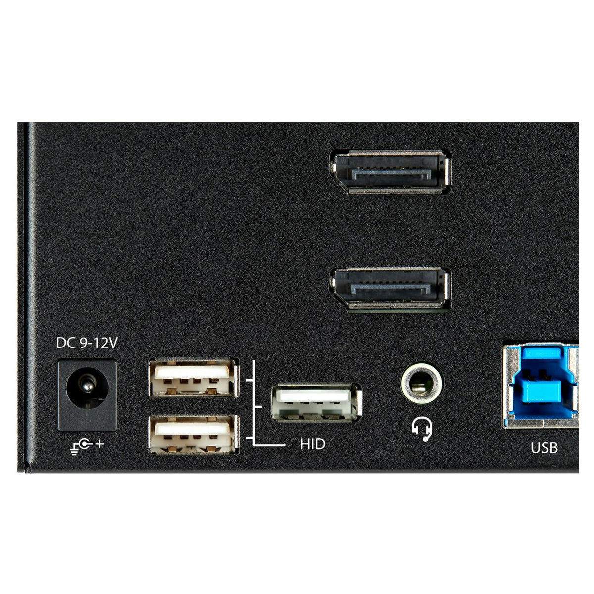 StarTech.com 2 Port DisplayPort KVM Switch - 4K 60 Hz UHD HDR - DP 1.2 KVM Umschalter mit USB 3.0 Hub mit 2 Anschlüssen (5 Gbit/s)