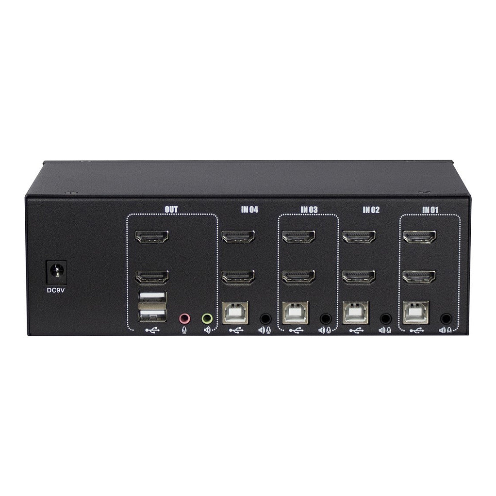Inter-Tech IPC KVM Switch AS-42HA HDMI
