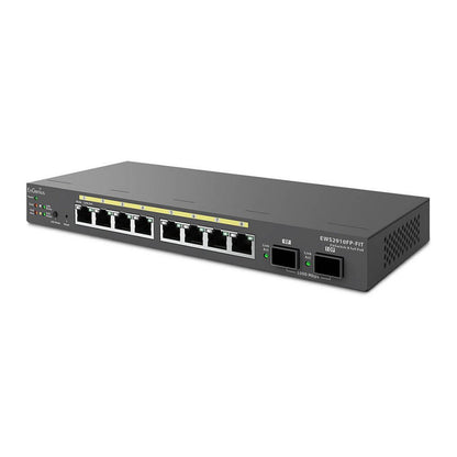 Engenius Switch 8-port GbE PoE.af/at(+) 130W, 2xSFP
