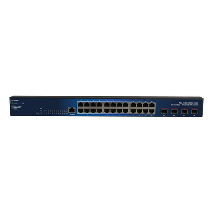 ALLNET Switch smart managed Layer2 24 Port • 24x GbE • 4x SFP+ • 19 • Lüfterlos • ALL-SG8428M-10G