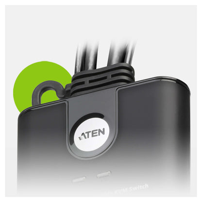 ATEN KVM Switch CS22U-HF 2 Port USB/HDMI Kabel
