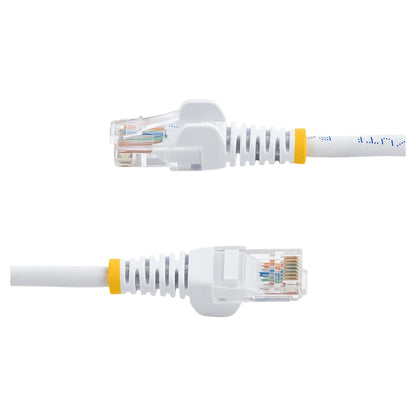 StarTech 45PAT2MWH 2m White Cat 5e Cable