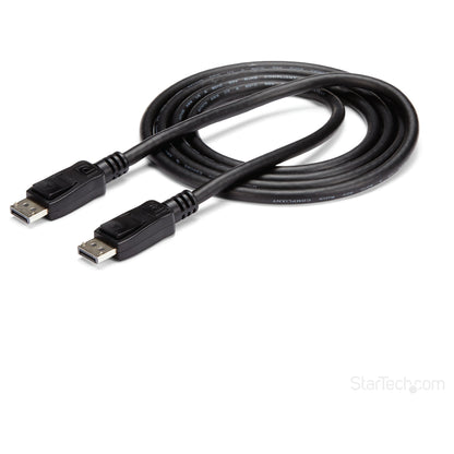 StarTech DisplayPort 1.2 Cable with Latches - Certified 6 ft