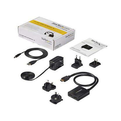 StarTech ST122HD4KU 2 port HDMI 1.4 splitter cable - USB powered - 4K30